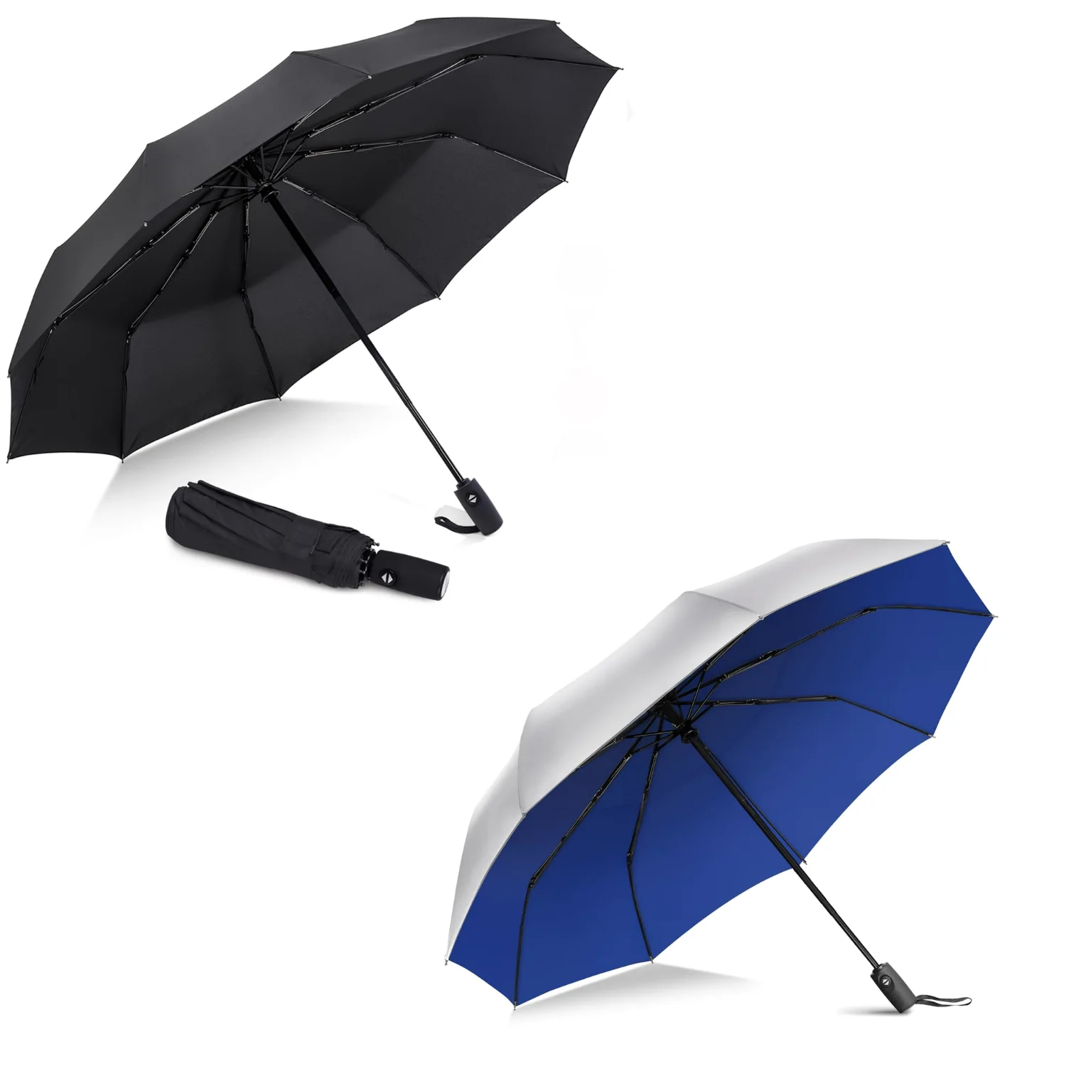 ZOMAKE UV Travel Umbrella Compact 9 + 10 ribs