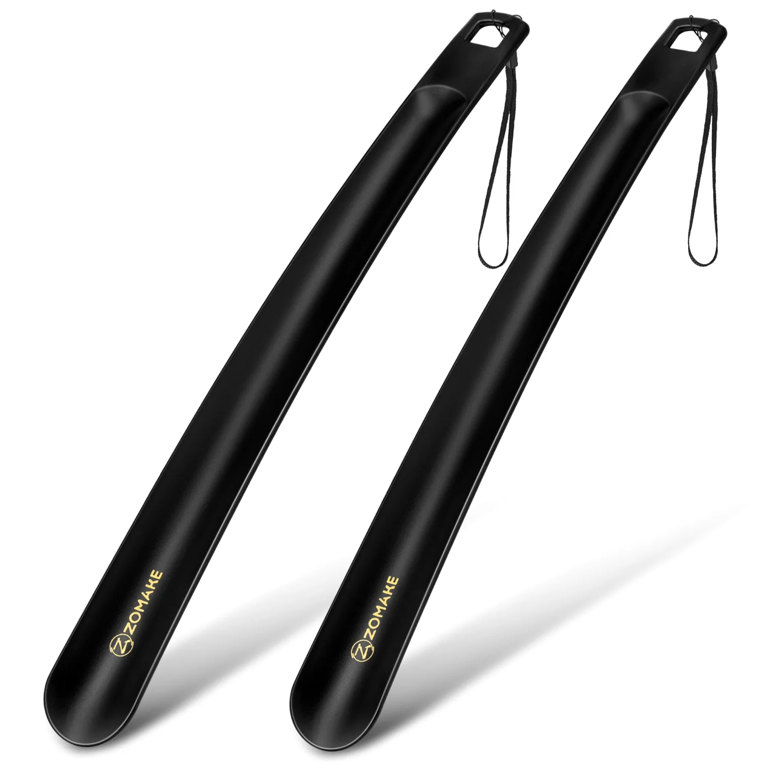 ZOMAKE 2-Pack Long Plastic Shoe horn 16"