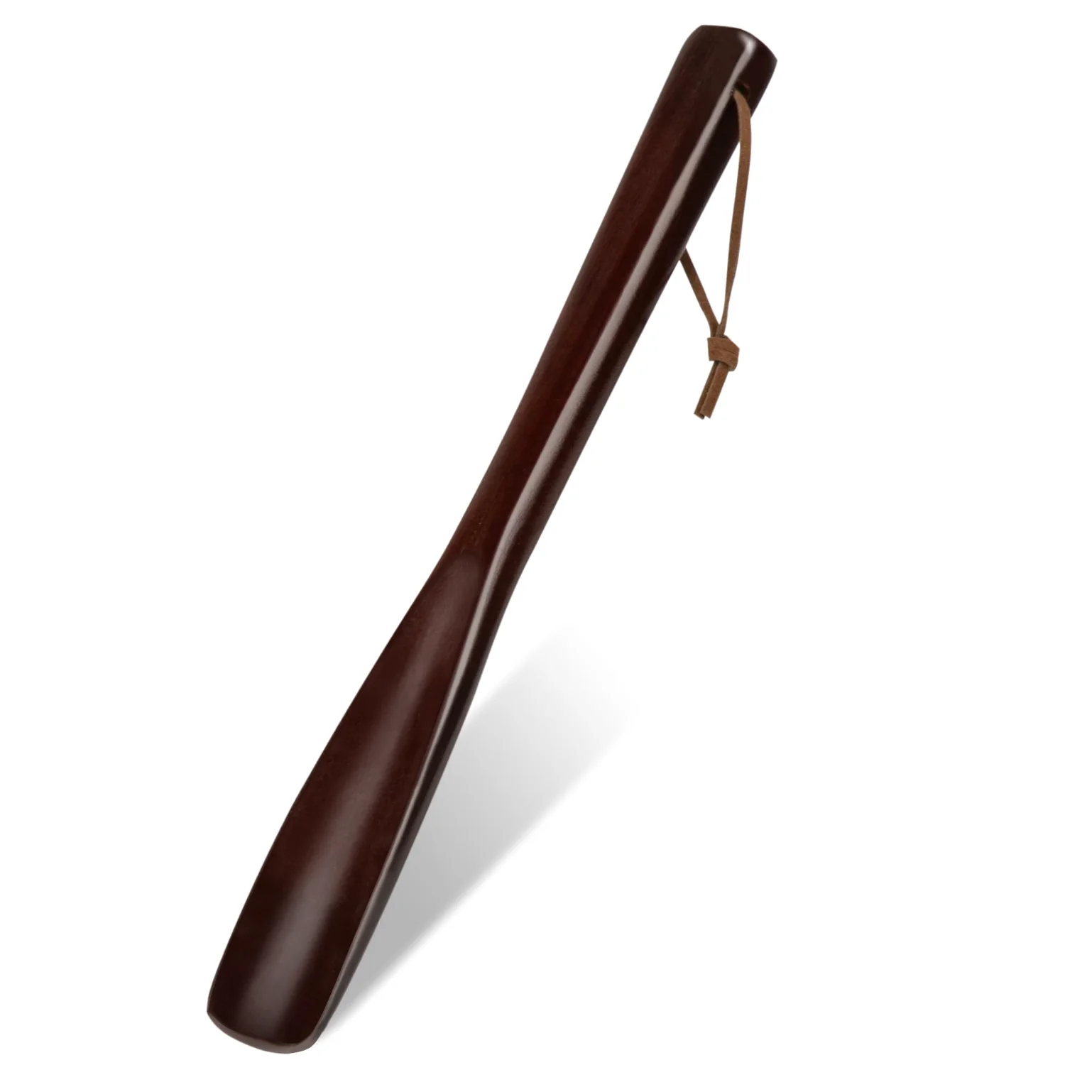 ZOMAKE Travel Shoe Horn 9.8", Brown