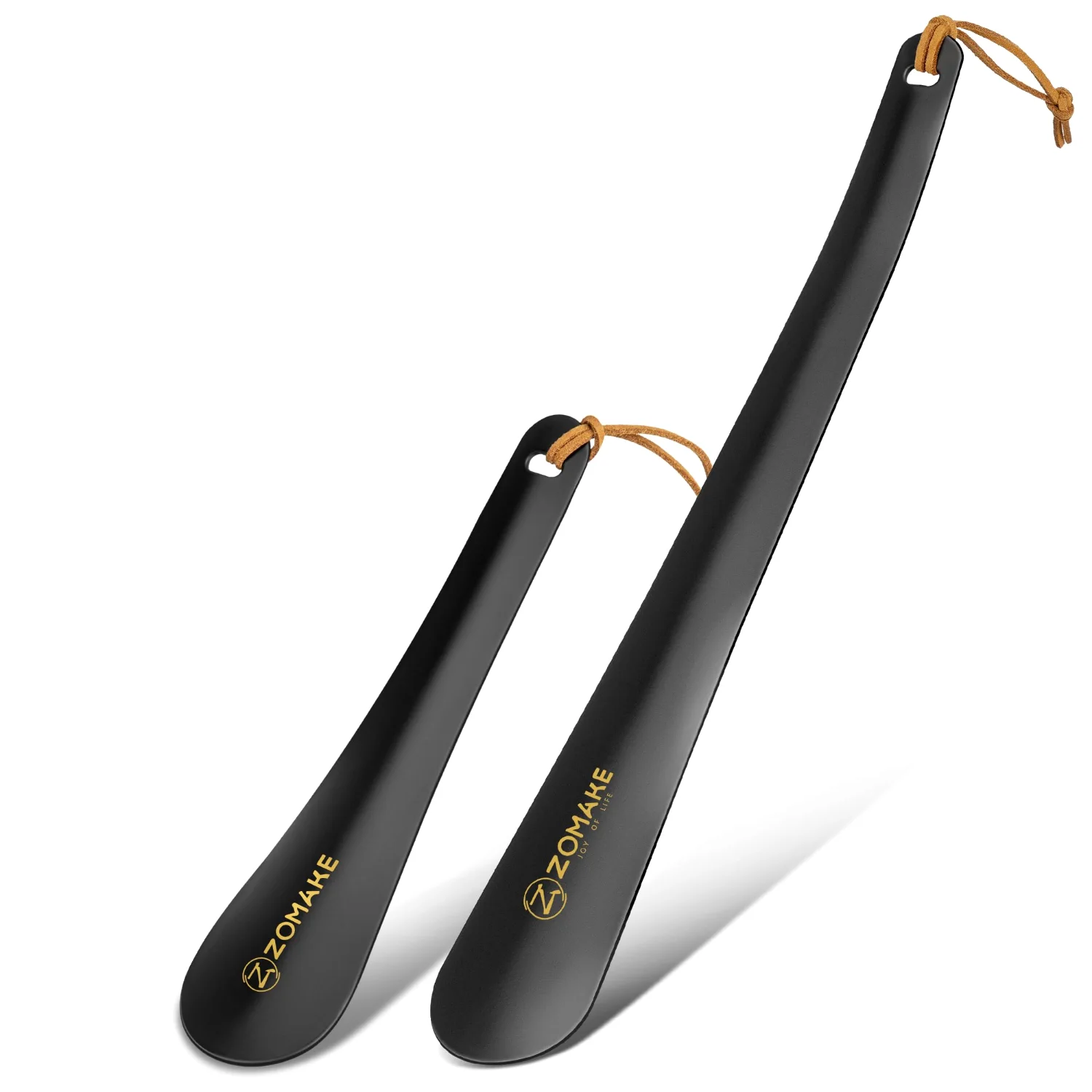 ZOMAKE Shoe Horn Long Handle 11.8", Black