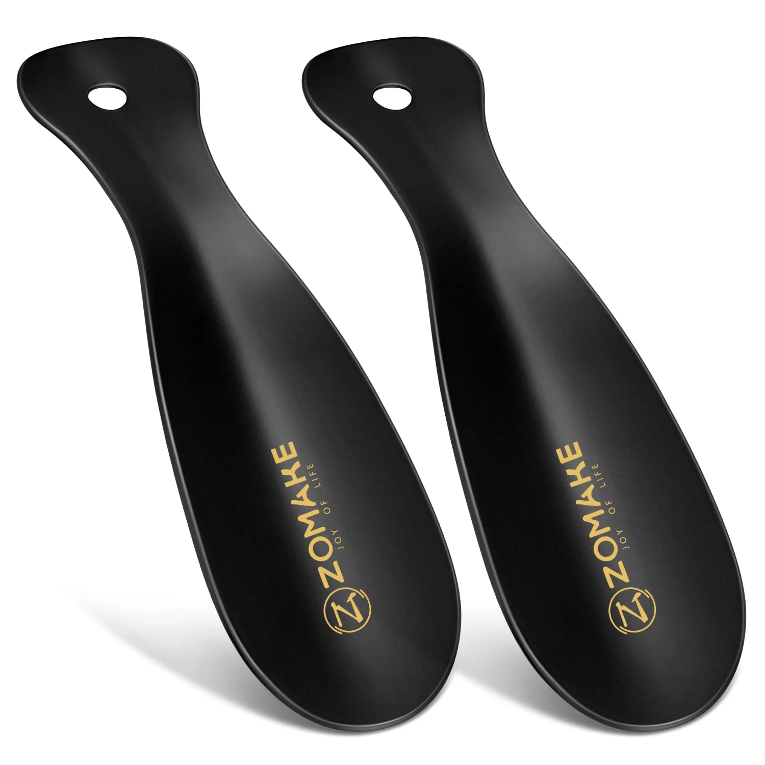 ZOMAKE 2-Pack Metal Shoe Horn 7.5"