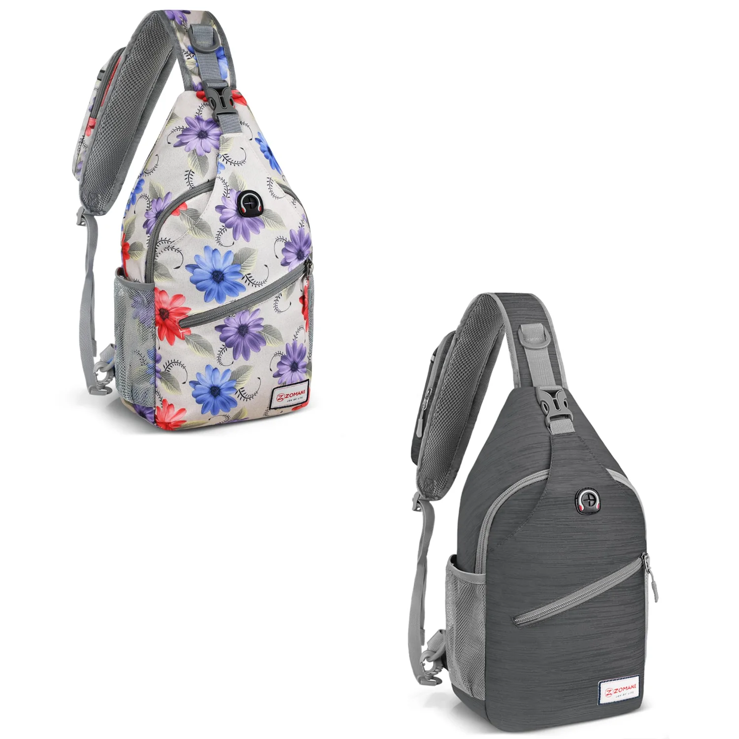 ZOMAKE Five-Pocket Sling Bag
