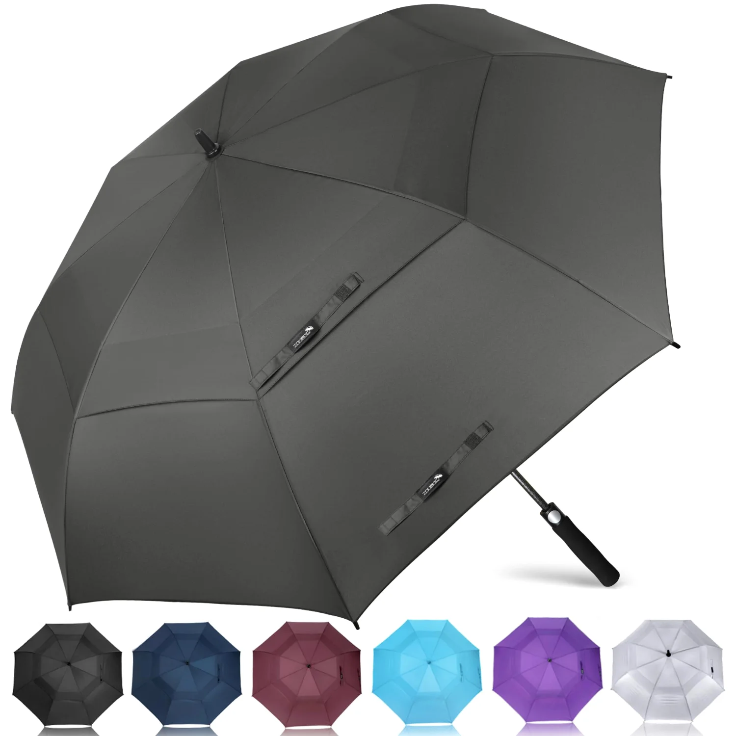 ZOMAKE Heavy Duty Golf Umbrella 62"