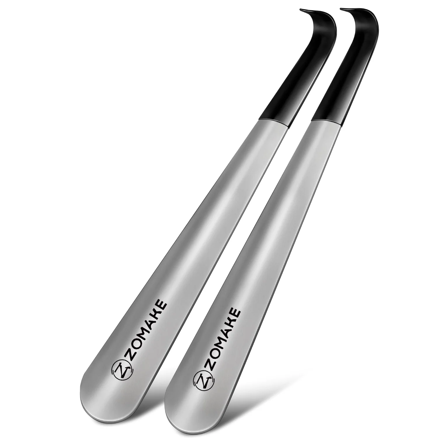 ZOMAKE 2-Pack Shoe Horn Long Handle 16.5", Style B