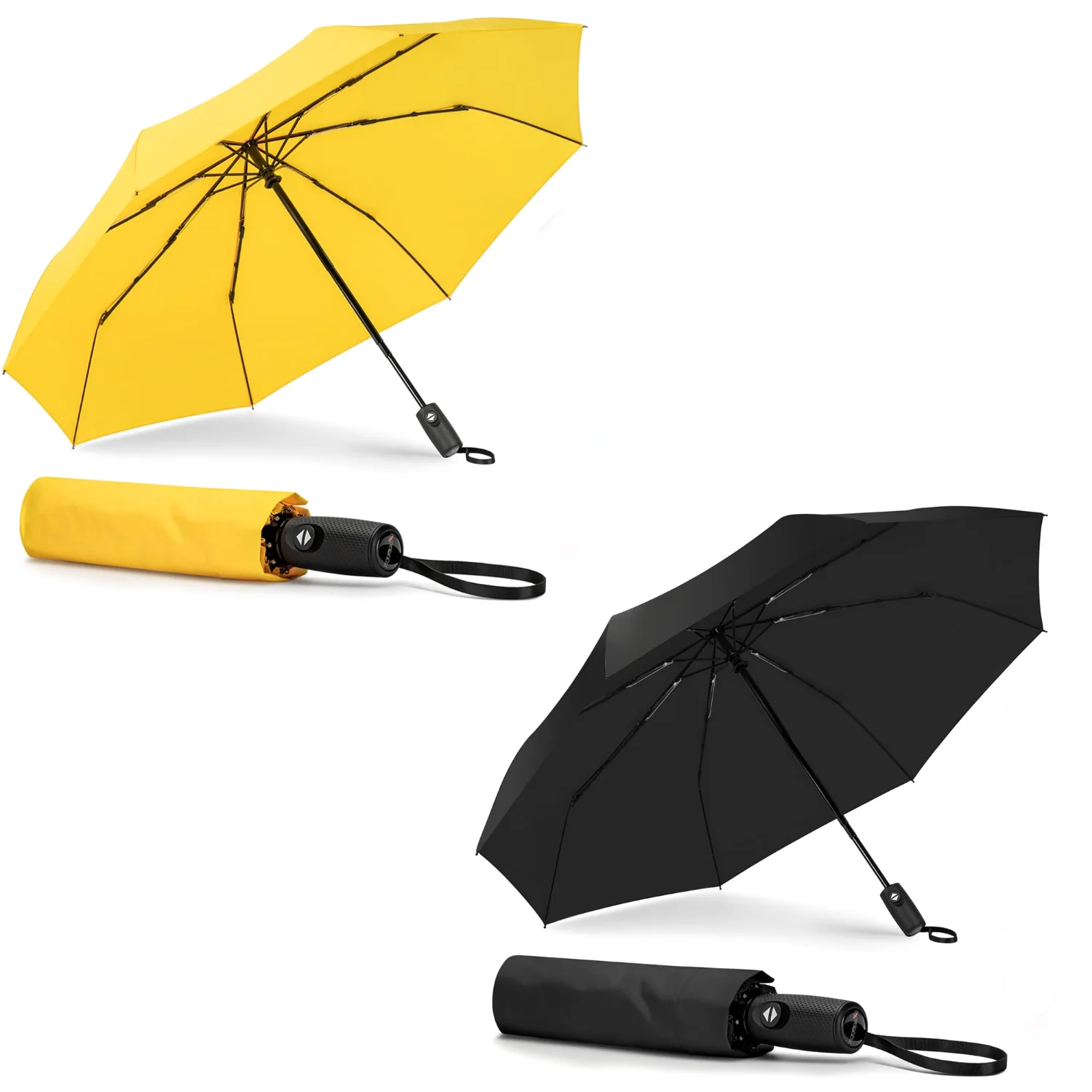ZOMAKE Travel Umbrella Windproof Compact 42"