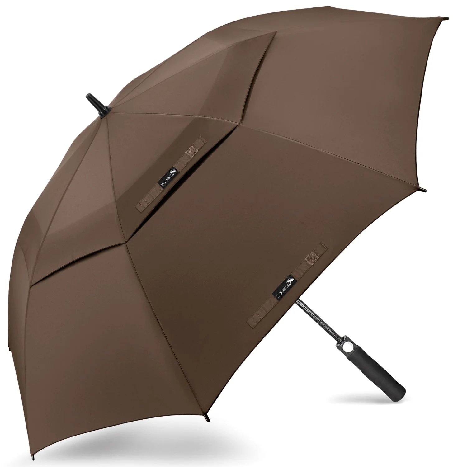 ZOMAKE Golf Umbrella 54", Brown