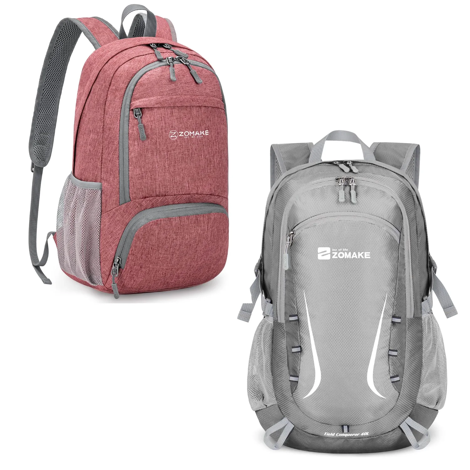 ZOMAKE Lightweight Packable Hiking Backpack 20L + 35L