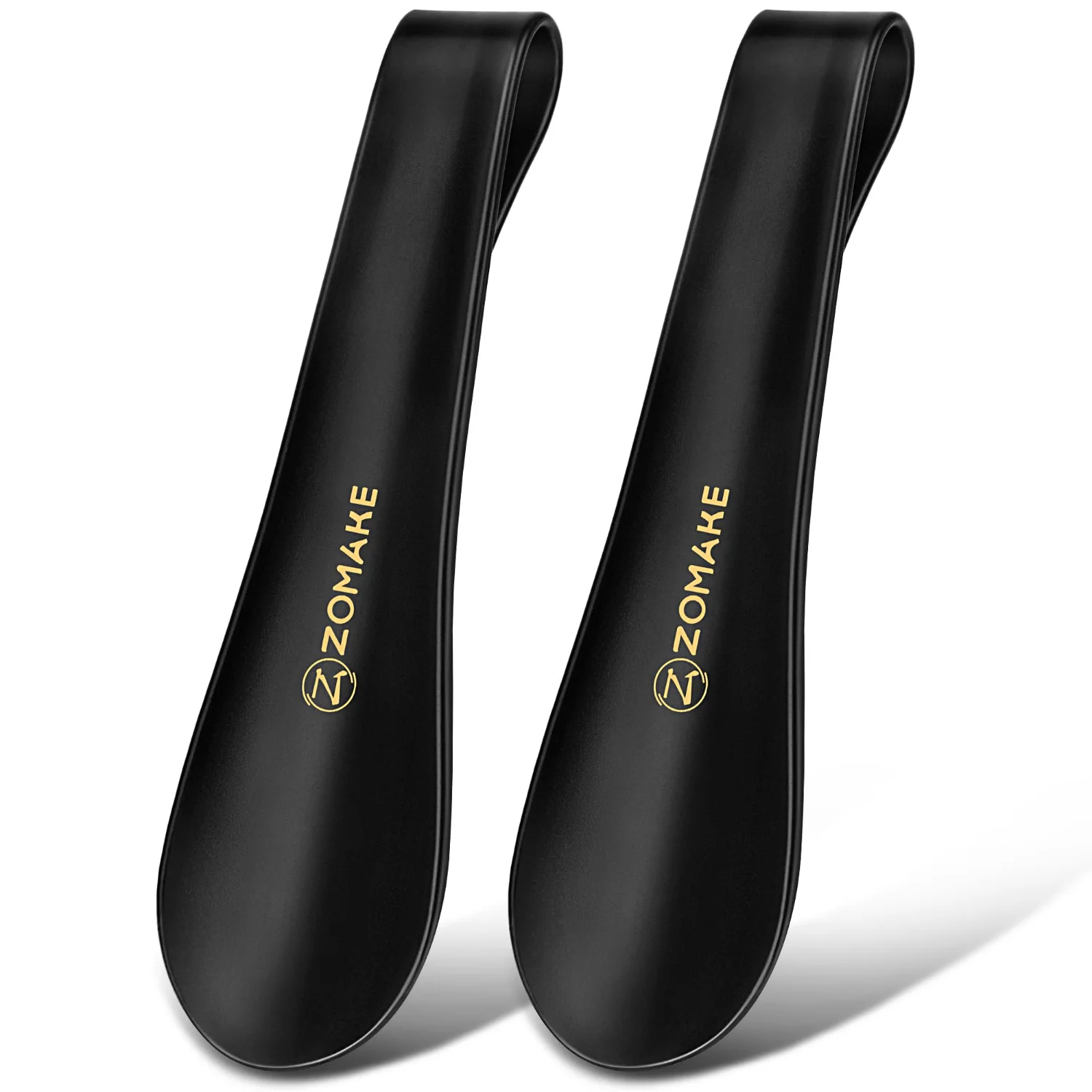 ZOMAKE Plastic Shoe Horn 7.5", Black
