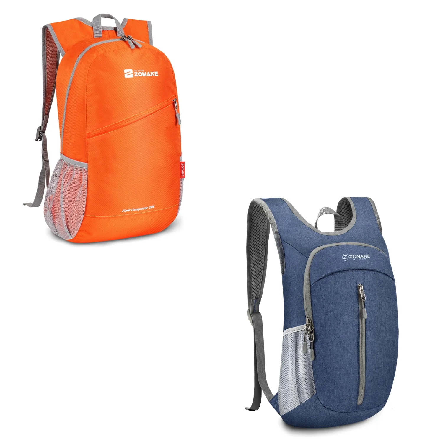 ZOMAKE Lightweight Packable Daypack 10L + 20L