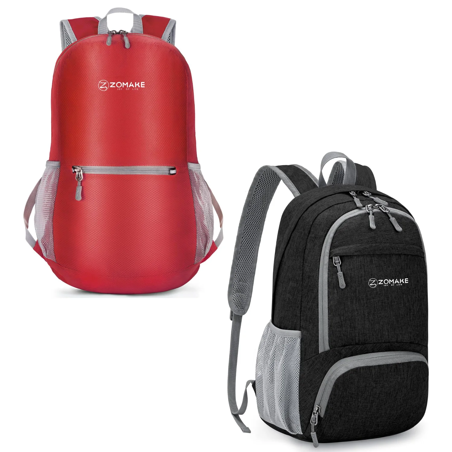 ZOMAKE Ultra Lightweight Hiking Backpack 20L, Red